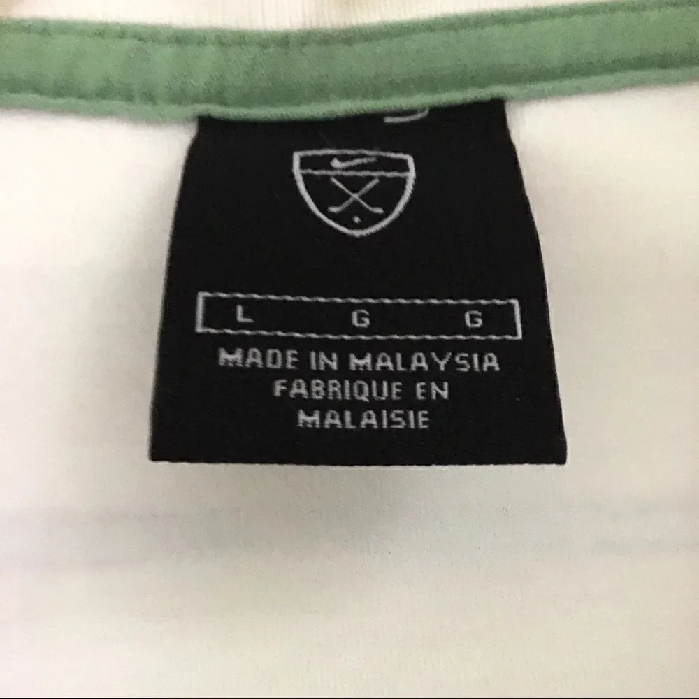 ‎Men’s Nike 100% cotton golf shirt  L